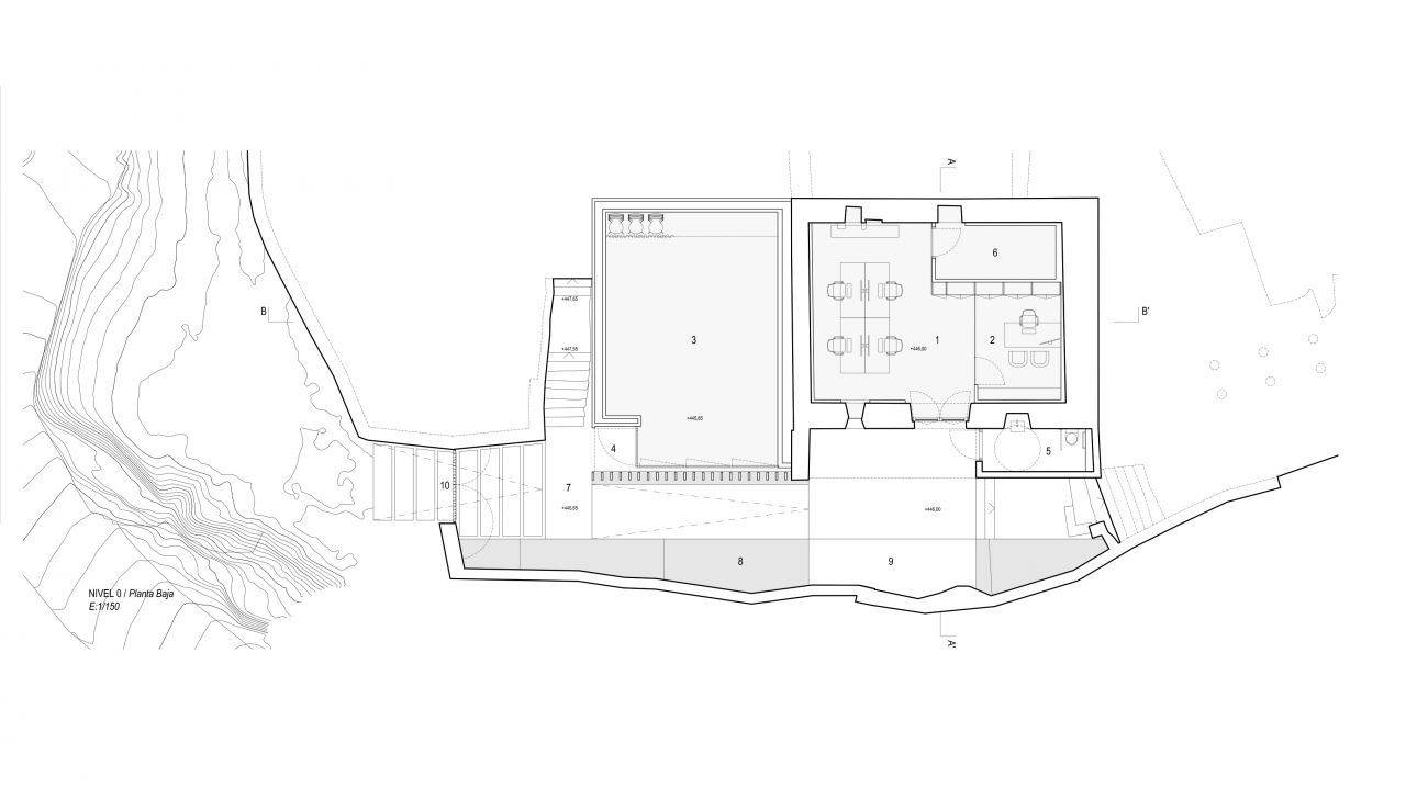 Propuesta premiadda cuarto puesto concurso de arquitectura muimenta Carballeda de Avia