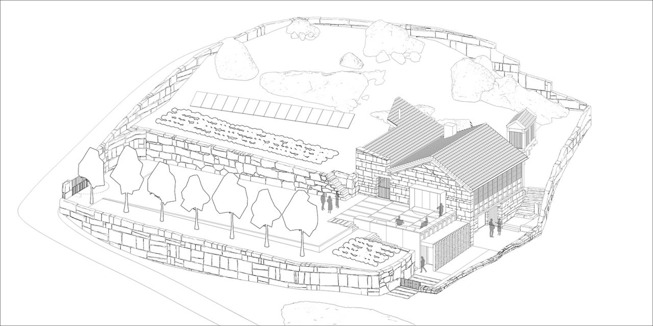 Muimenta Propuesta premiada cuarto puesto concurso de arquitectura muimenta Carballeda de Avia